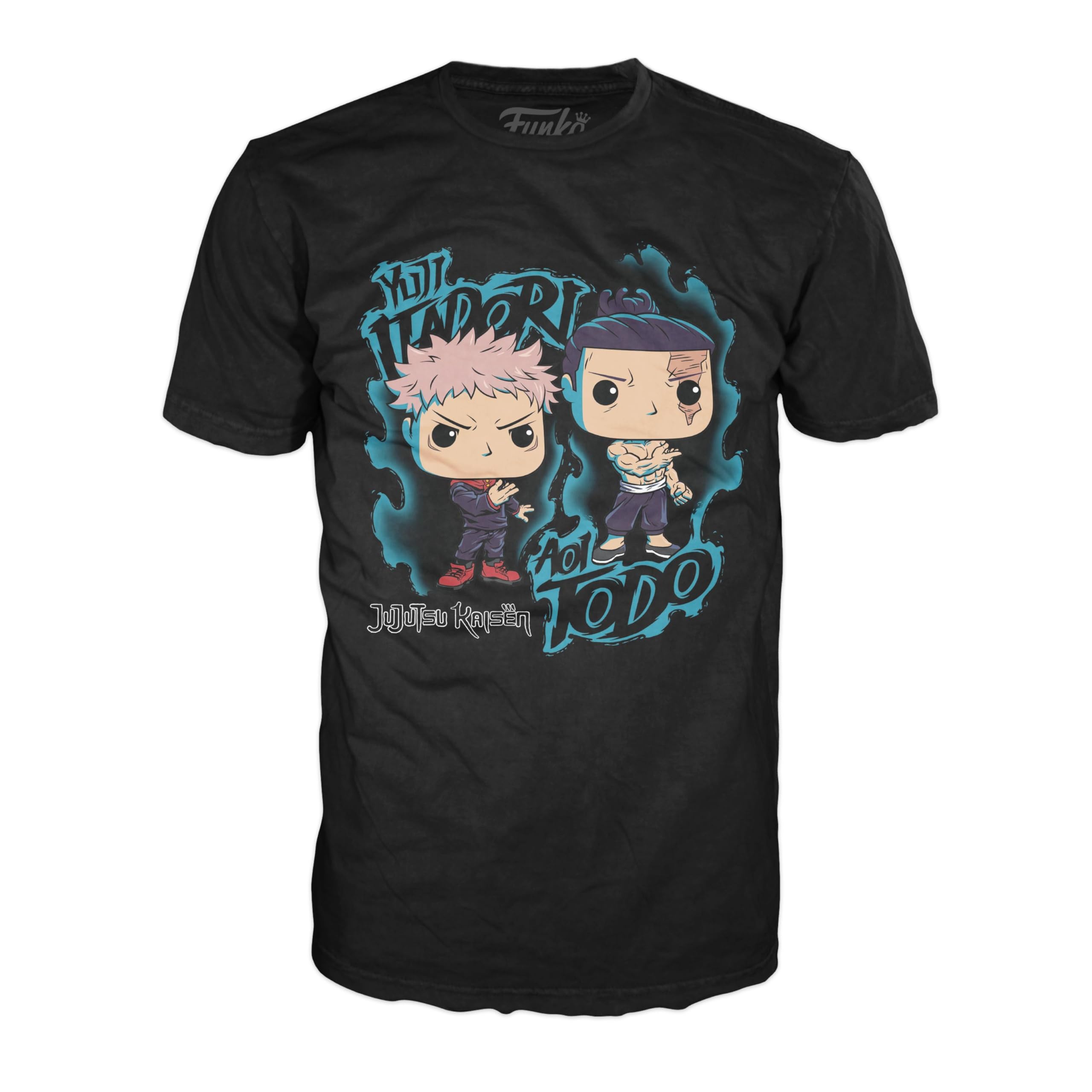 Foto 2 pulgar | Camiseta Funko Pop! Jujutsu Kaisen Yuji Itadori Y Aoi Todo Xl - Venta Internacional.