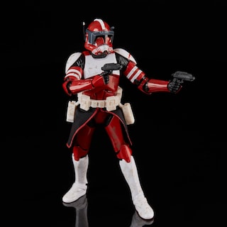 Foto 5 | Figura De Acción Star Wars Black Series Clone Commander Fox - Venta Internacional.