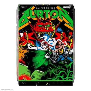 Foto 3 | Figura De Acción Super7 Ultimates! Cliff Burton 18 Cm - Metallica - Venta Internacional.