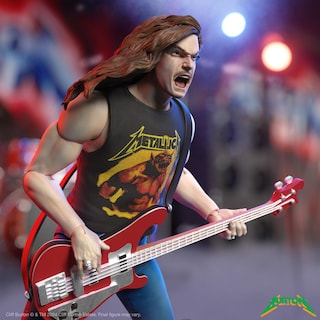 Foto 5 | Figura De Acción Super7 Ultimates! Cliff Burton 18 Cm - Metallica - Venta Internacional.
