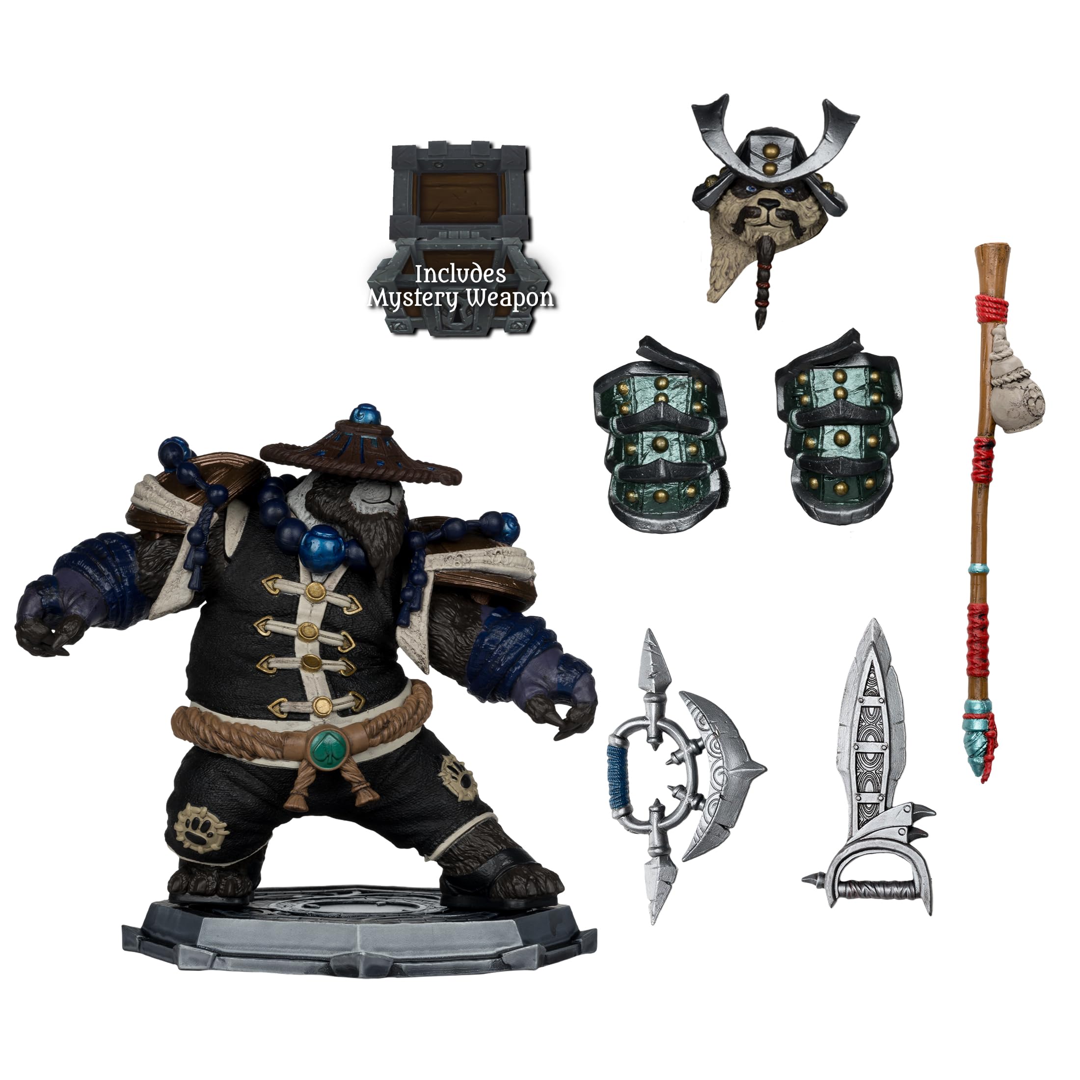 Foto 4 pulgar | Figura De Acción Mcfarlane Toys World Of Warcraft Pandaren - Venta Internacional.