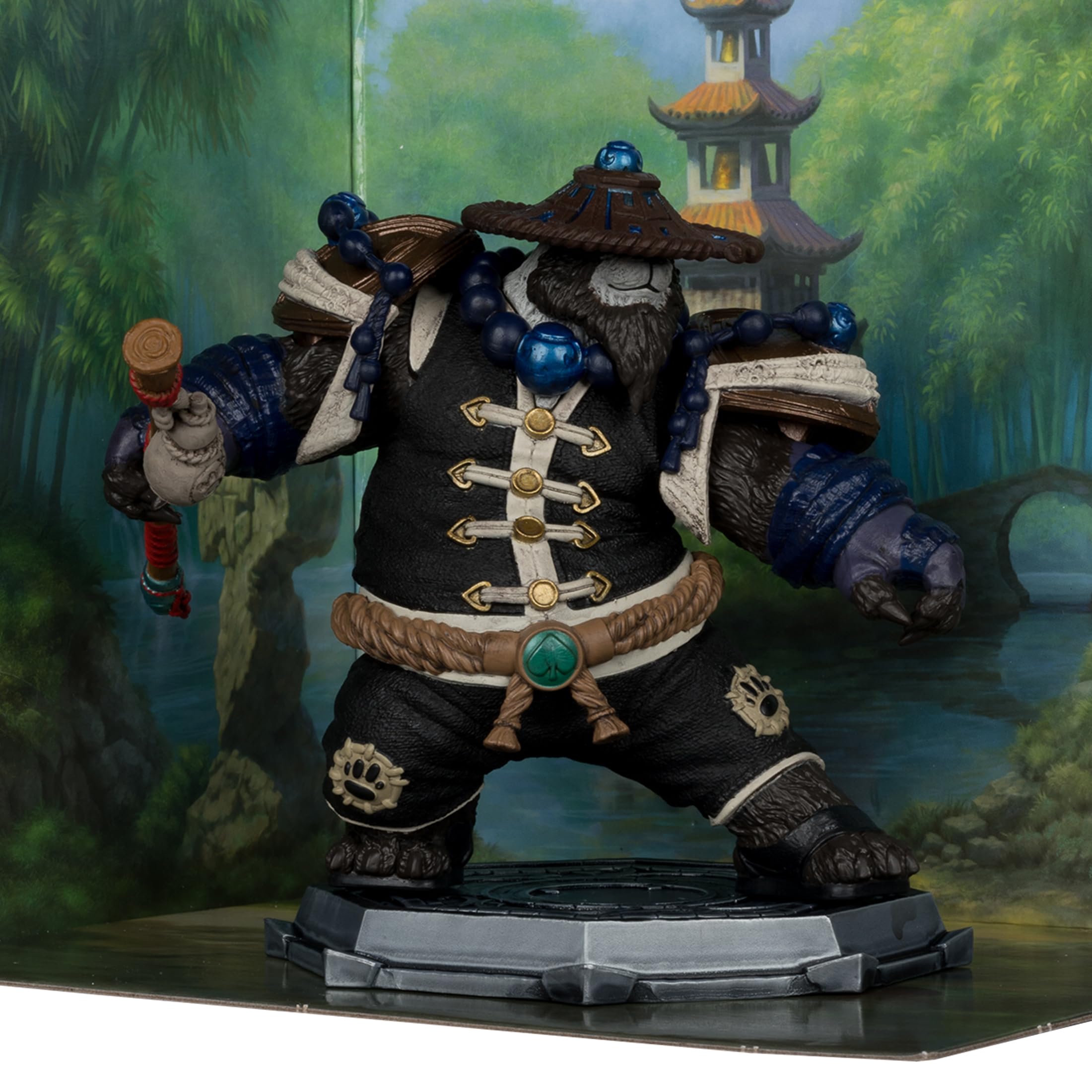 Foto 6 pulgar | Figura De Acción Mcfarlane Toys World Of Warcraft Pandaren - Venta Internacional.