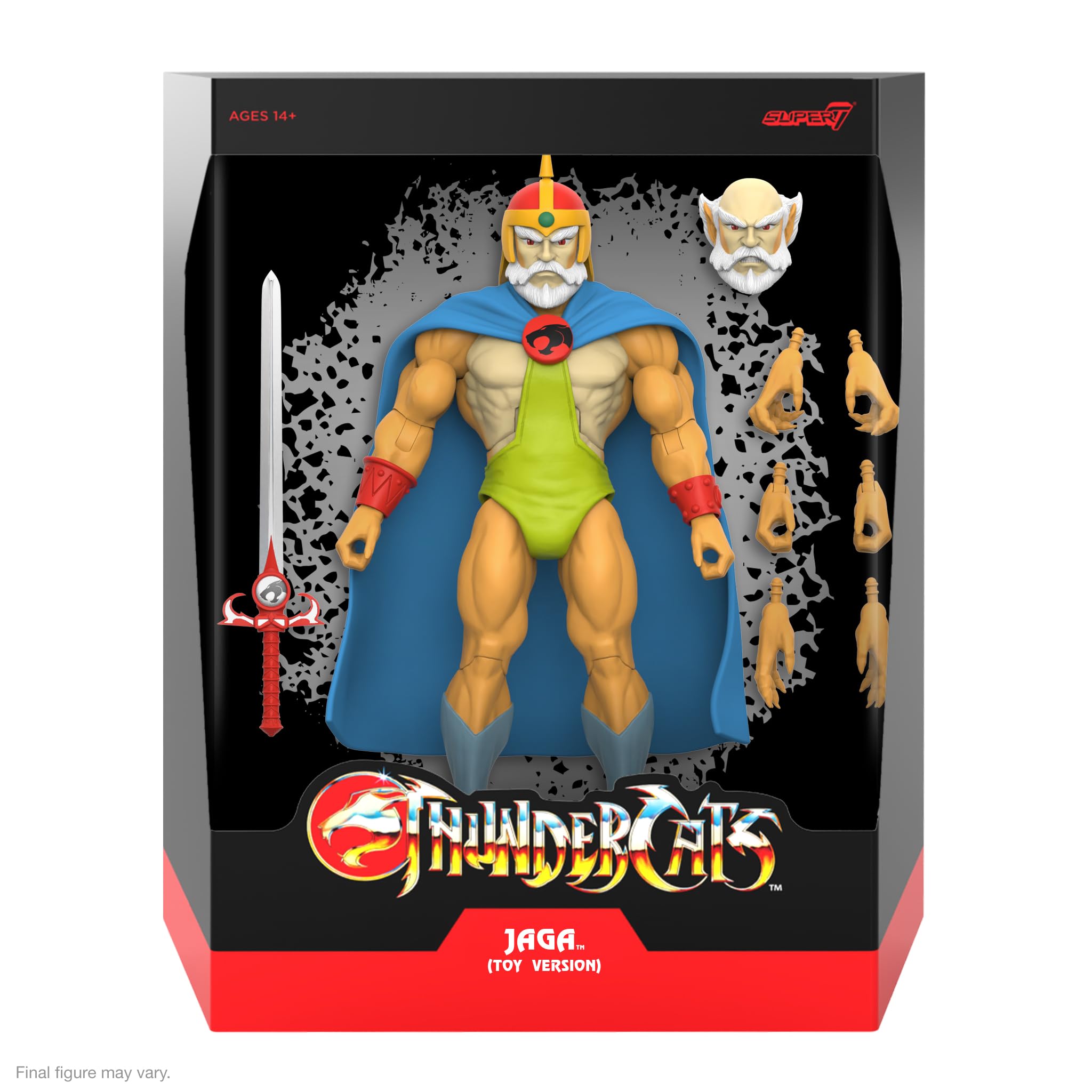 Foto 3 pulgar | Figura De Acción Super7 Ultimates! Thundercats Jaga De 18 Cm Con Acc - Venta Internacional.