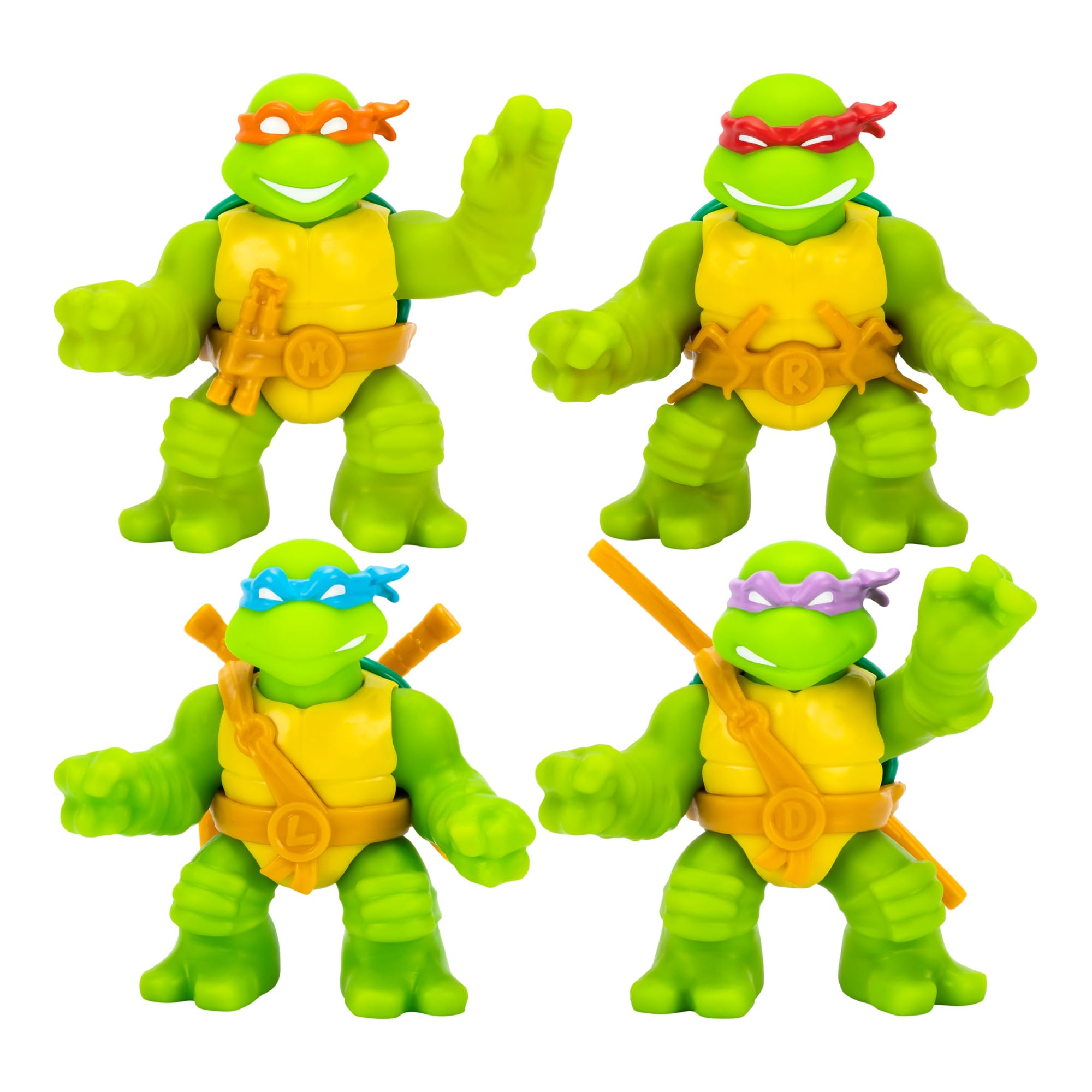 Figuras De Juguete Heroes Of Goo Jit Zu Teenage Mutant Ninja Turtles - Venta Internacional.