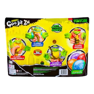 Foto 3 | Figuras De Juguete Heroes Of Goo Jit Zu Teenage Mutant Ninja Turtles - Venta Internacional.