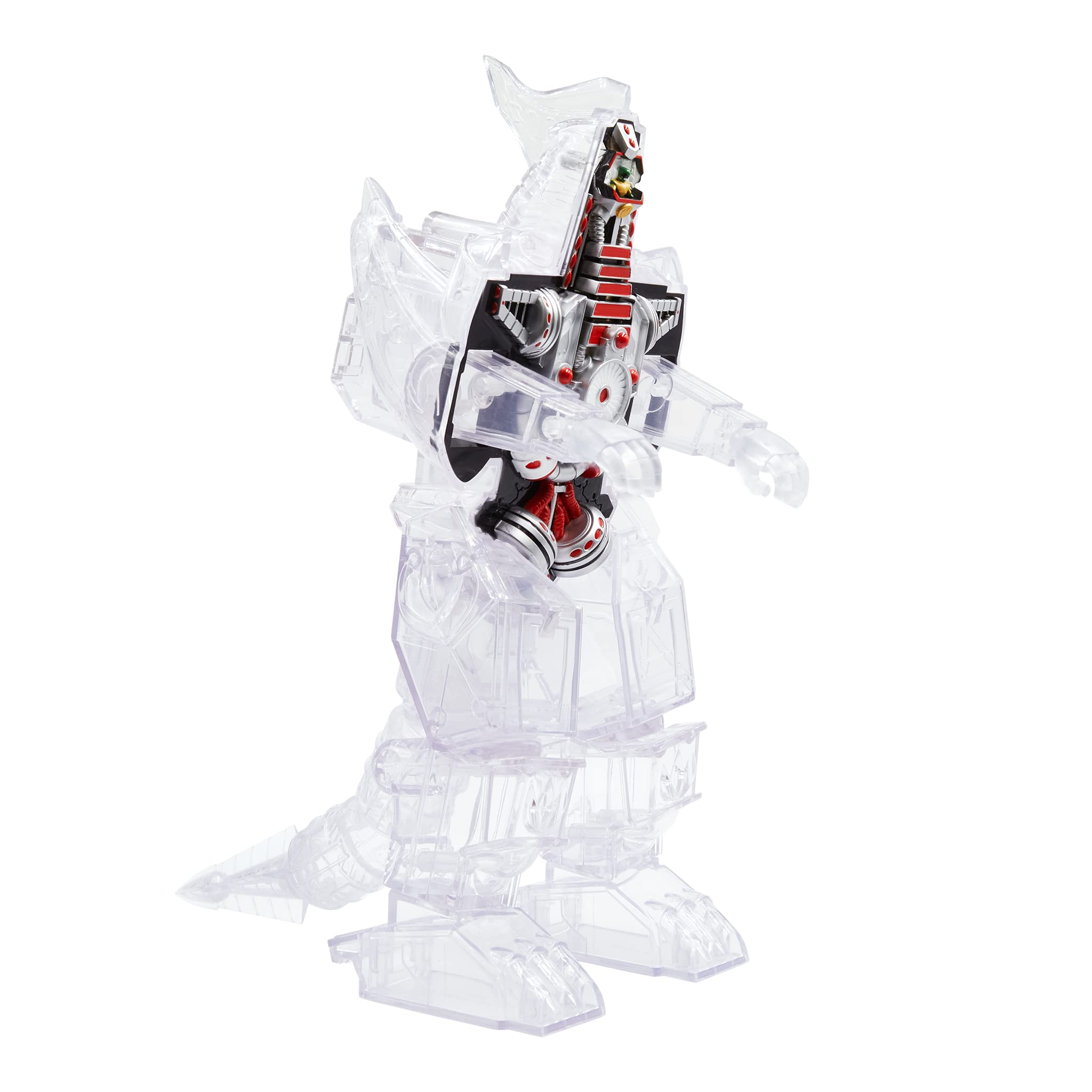 Foto 4 pulgar | Figura De Acción Super7 Super Cyborg Mighty Morphin Power Rangers Dragonzord 28 Cm - Venta Internacional.