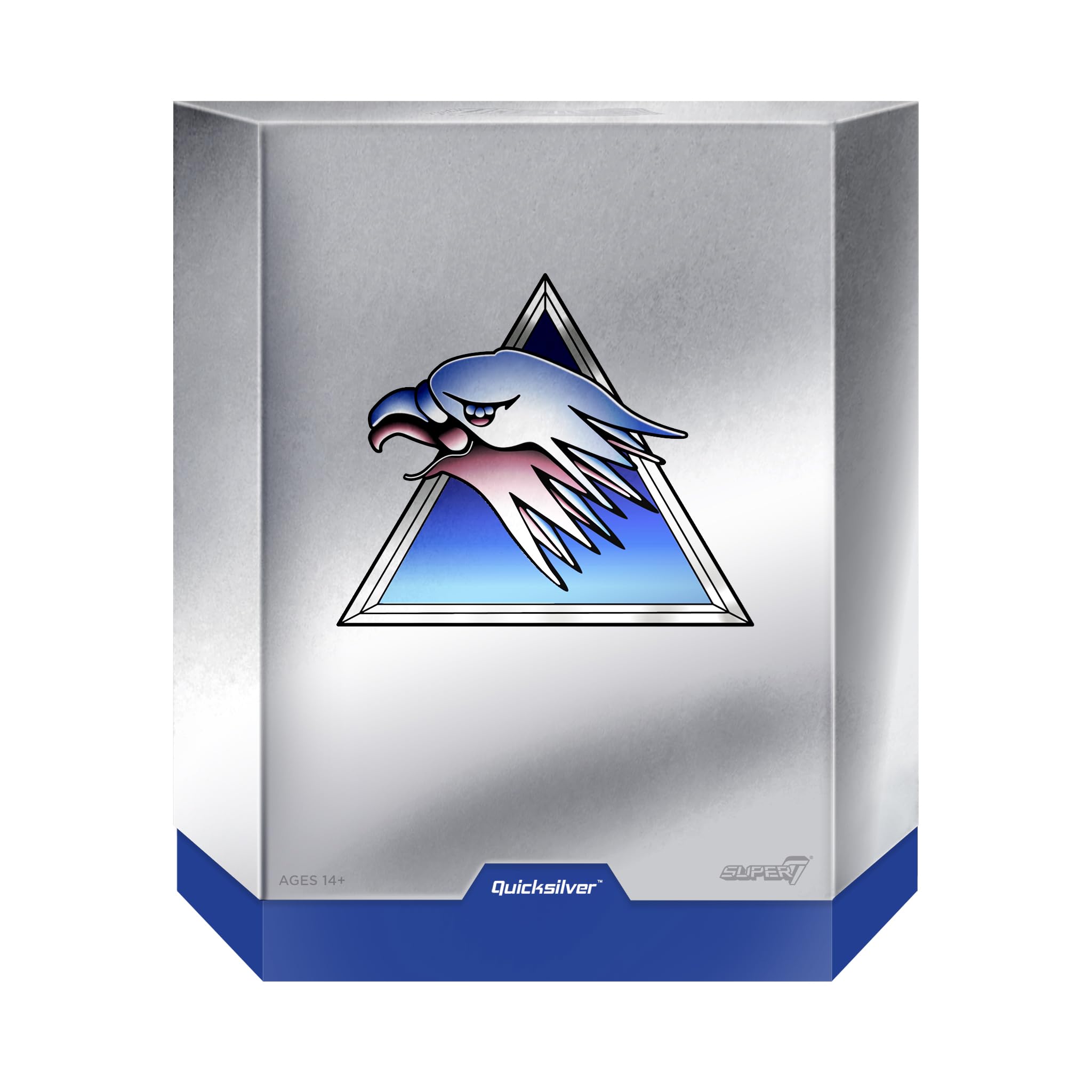 Foto 4 pulgar | Figura De Acción Super7 Ultimates! Silver Hawks Quicksilver 18 Cm - Venta Internacional.