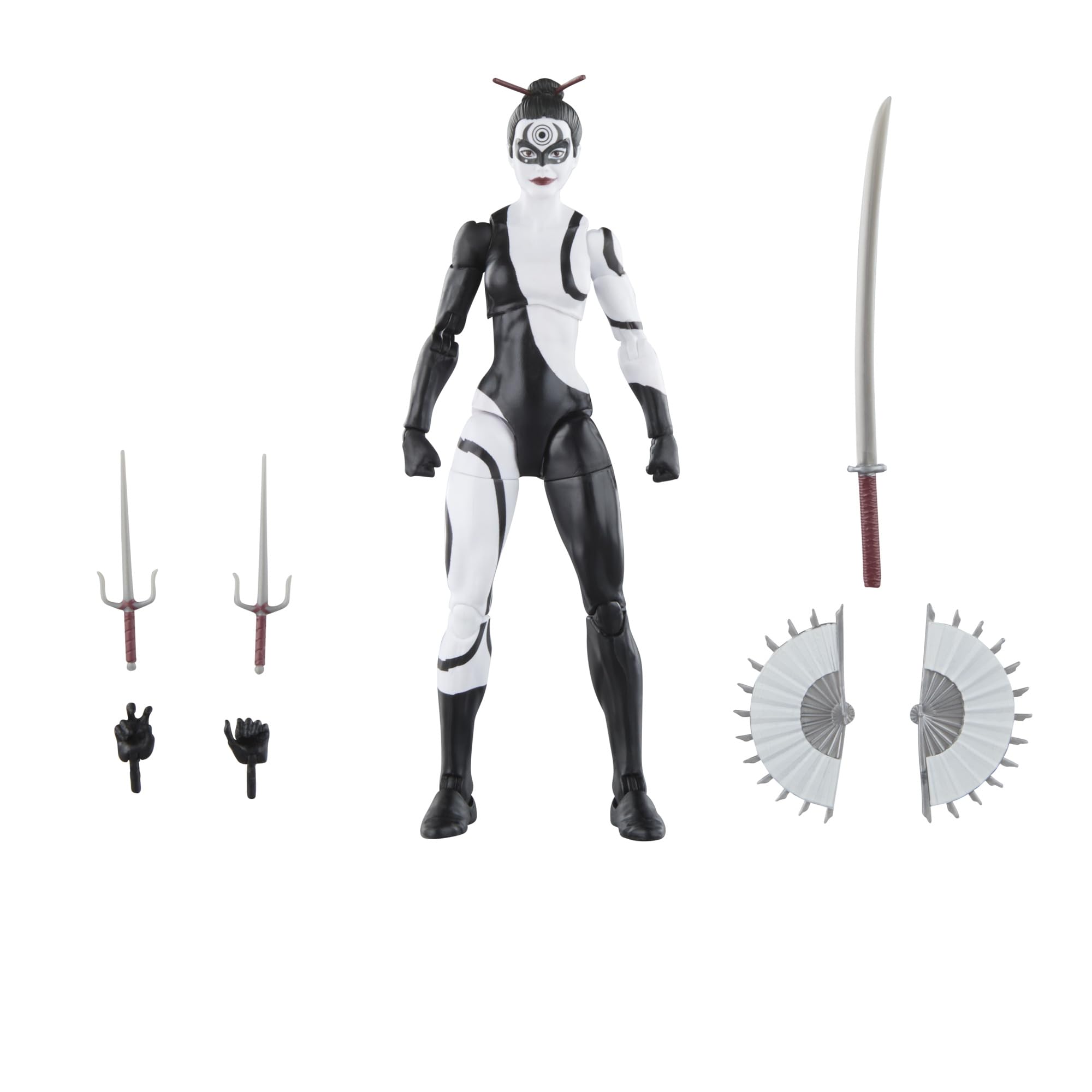 Foto 2 pulgar | Figura De Acción Marvel Hasbro Legends Lady Bullseye 15 Cm - Venta Internacional.