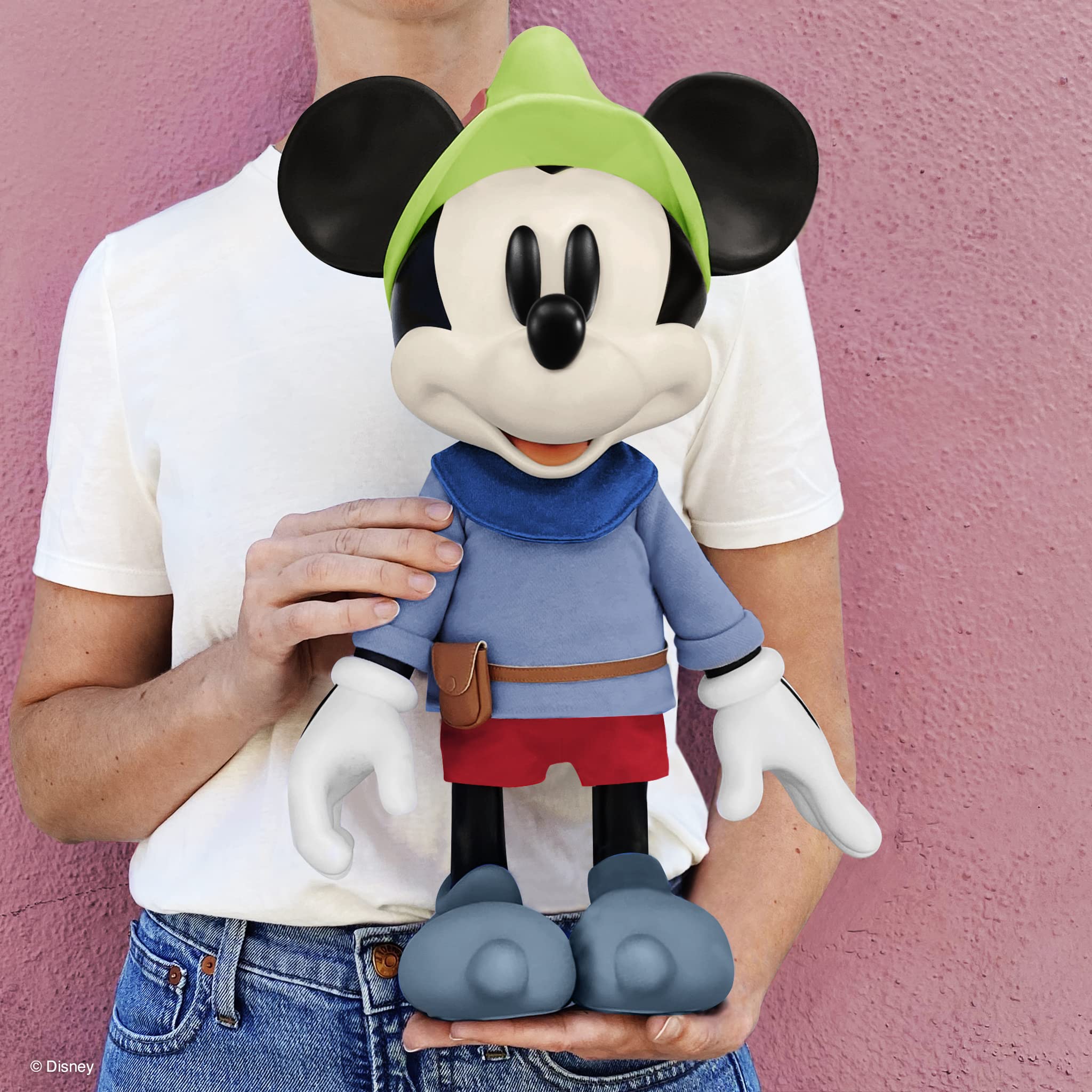 Foto 2 | Figura De Acción Super7, Tamaño Grande, Mickey Mouse De Disney, 40 Cm - Venta Internacional.