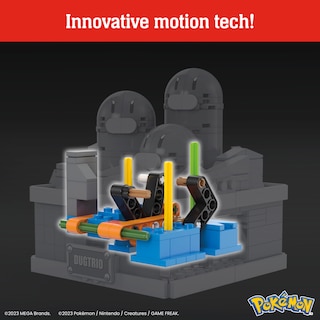 Foto 4 | Set De Juguetes De Construcción Mega Pokémon Mini Motion Dugtrio 350 Piezas - Venta Internacional.