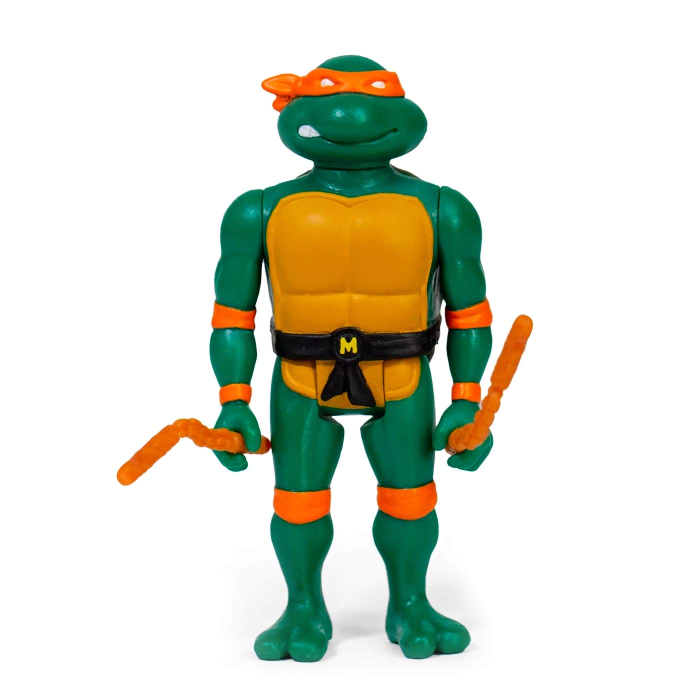 Figura De Acción Super7 Teenage Mutant Ninja Turtles Michelangelo, 9,5 Cm - Venta Internacional.