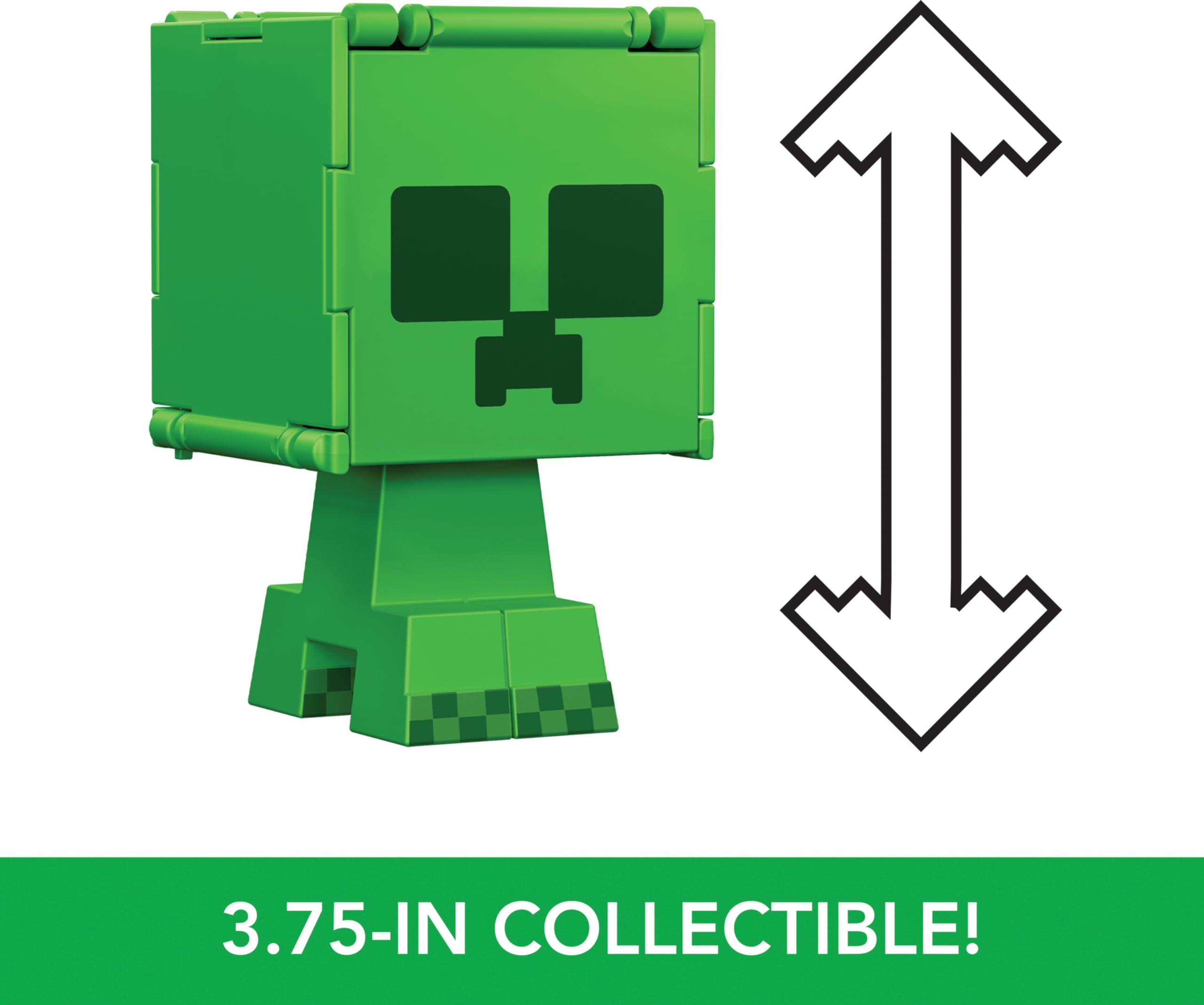 Foto 6 pulgar | Figuras Flippin' Figs De Toy Mattel De Minecraft Con Fidget 2 En 1 - Venta Internacional.