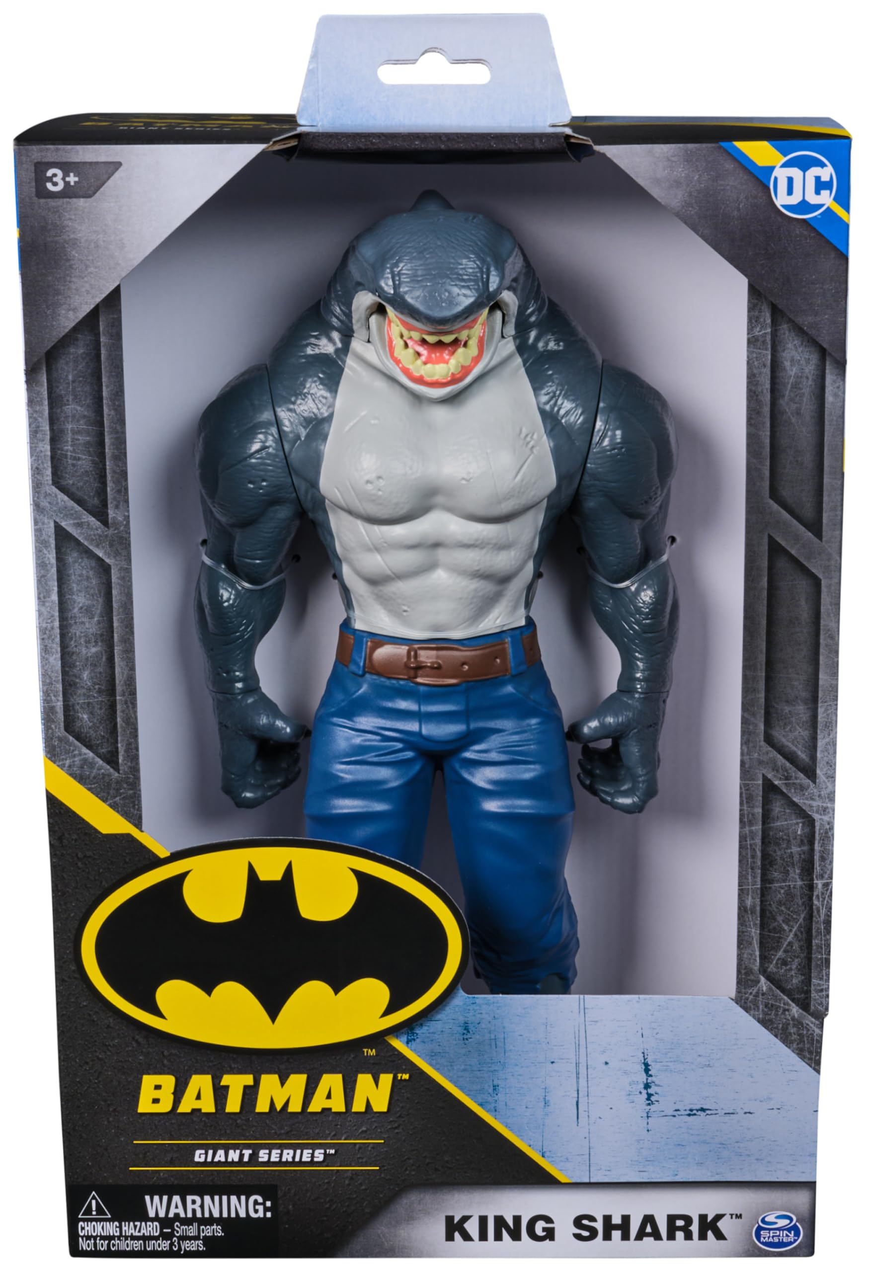 Foto 3 pulgar | Figura De Acción Dc Comics Batman Giant Series King Shark 30 Cm - Venta Internacional.