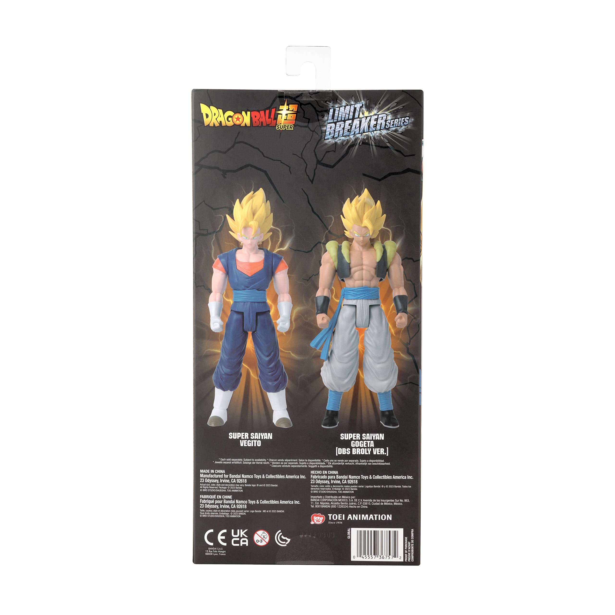 Foto 7 pulgar | Figura De Acción Dragon Ball Super Limit Breaker Vegito 30 Cm - Venta Internacional.