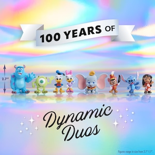 Foto 2 | 8 Figuras De Toy Just Play Disney 100 Years Of Dynamic Duos - Venta Internacional.