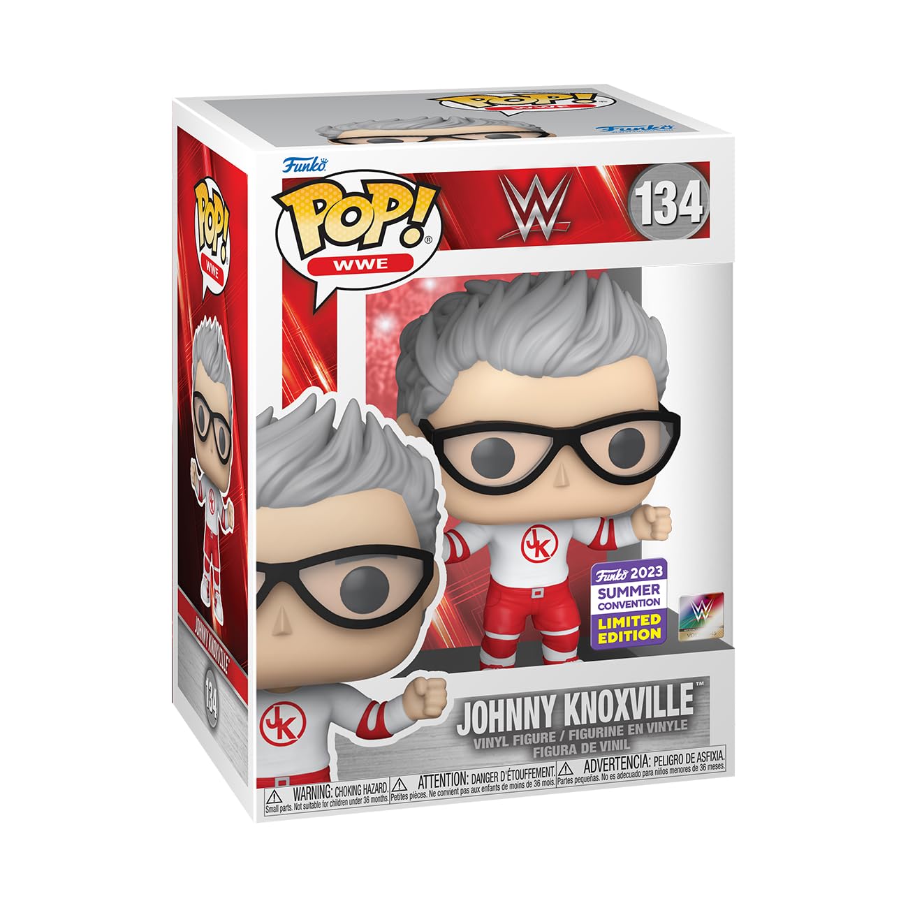 Foto 3 pulgar | Figura De Colección Funko Pop! Wwe Johnny Knoxville 10,92 Cm - Venta Internacional.