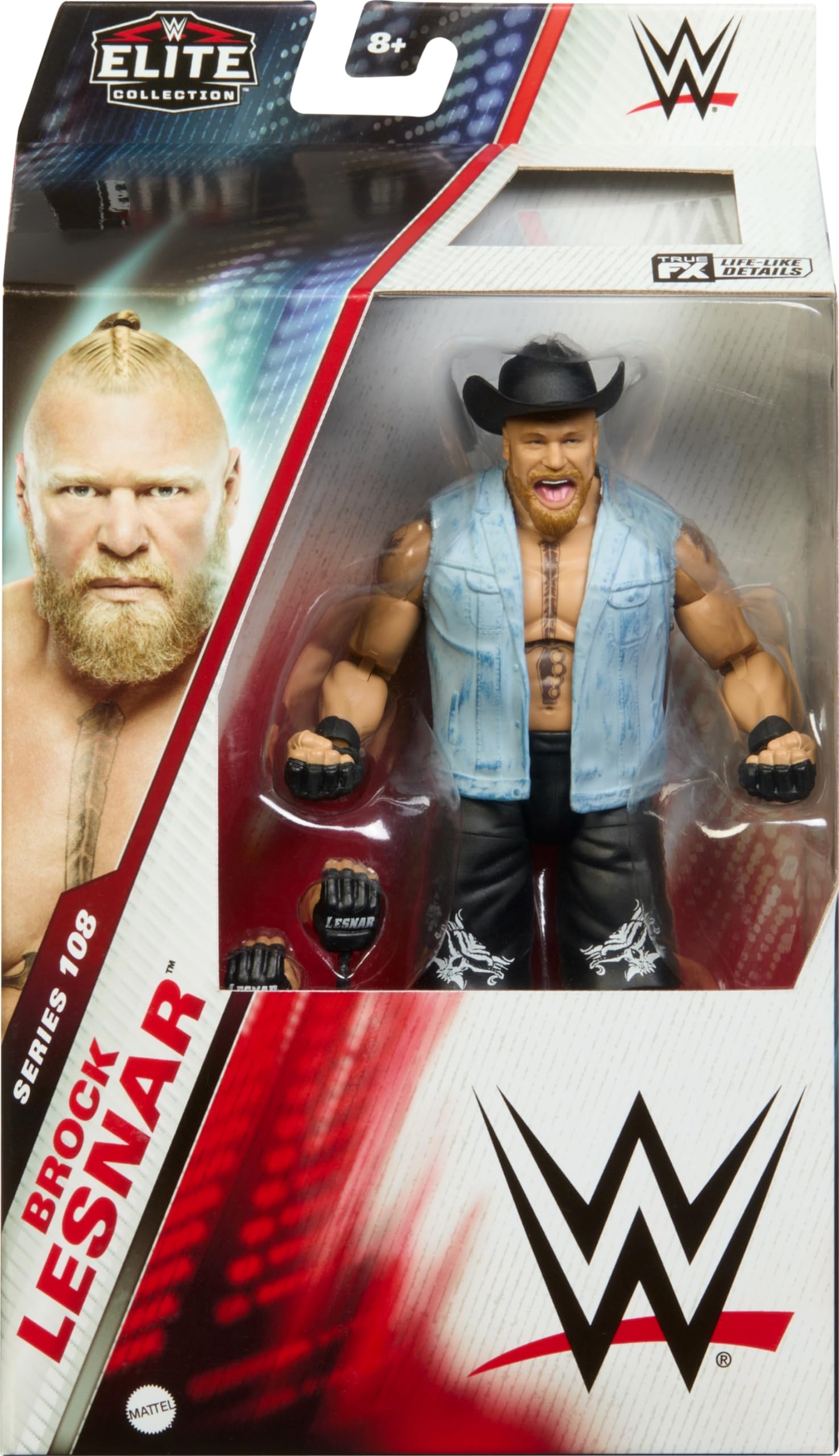 Foto 3 pulgar | Figura De Acción Mattel Wwe Elite De 6 Pulgadas Coleccionable Brock Lesnar - Venta Internacional.