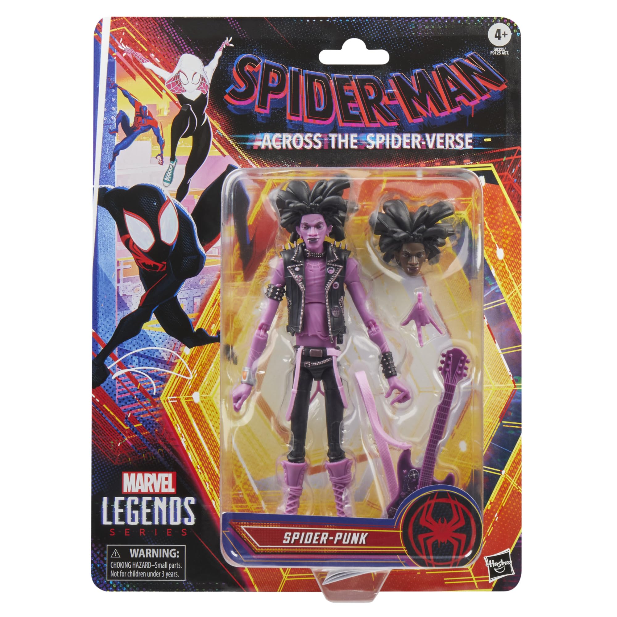 Foto 3 pulgar | Figura De Acción Marvel Legends Series Spider-punk 15 Cm - Venta Internacional.