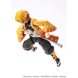 Foto 3 | Figura De Acción Bandai Namco Ultimate Legends Demon Slayer Zenitsu 5 Cm - Venta Internacional.