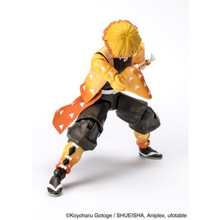 Foto 5 | Figura De Acción Bandai Namco Ultimate Legends Demon Slayer Zenitsu 5 Cm - Venta Internacional.
