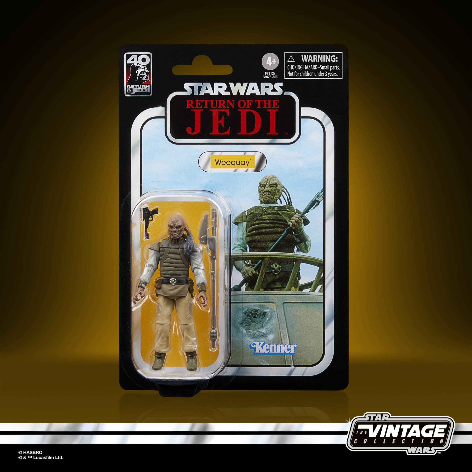 Foto 2 | Figura De Acción Star Wars The Vintage Collection Weequay 9 Cm - Venta Internacional.