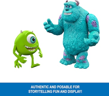Foto 3 | Paquete De Figuras De Acción Mattel Disney Pixar Monsters, Inc - Venta Internacional.