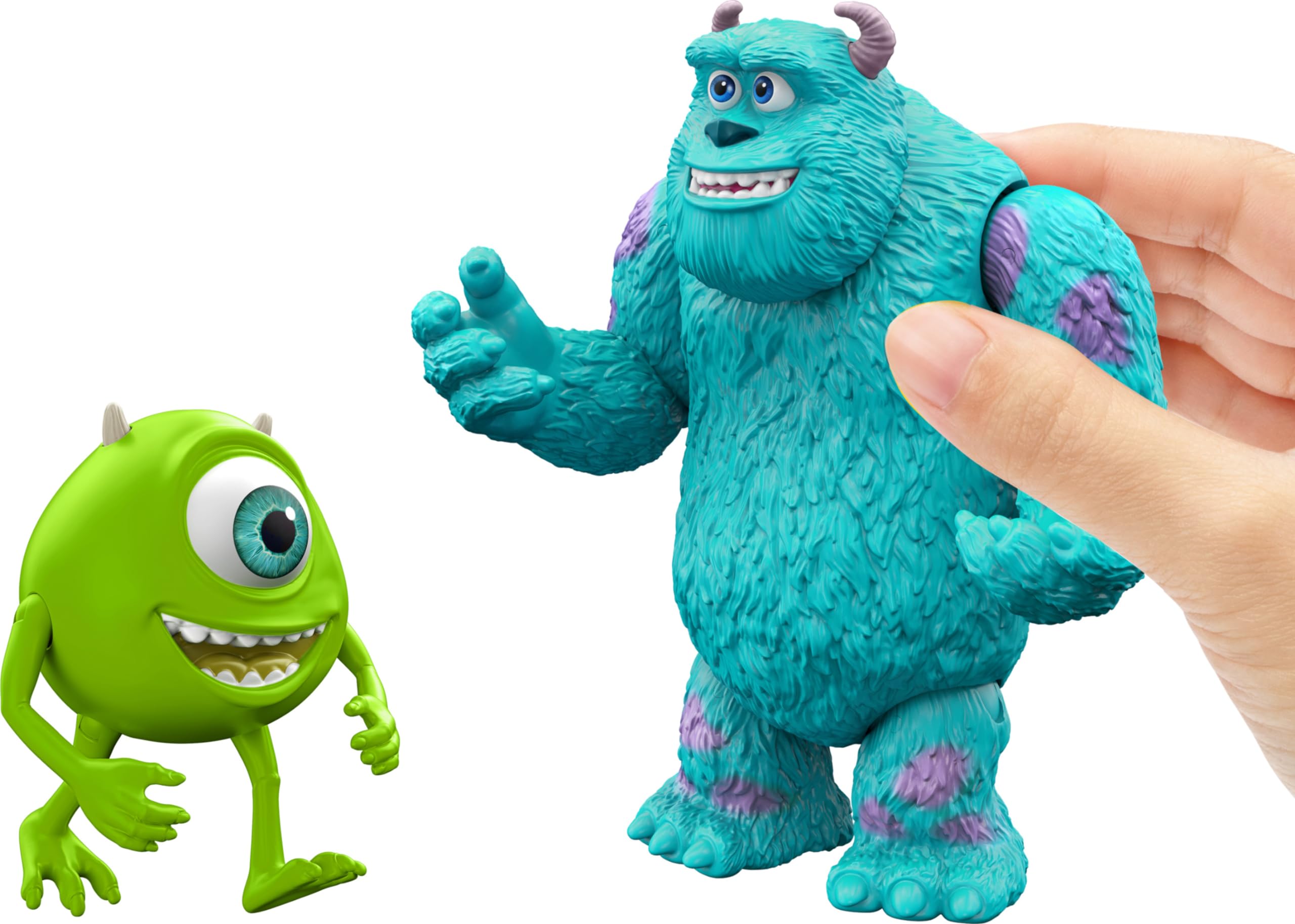 Foto 4 | Paquete De Figuras De Acción Mattel Disney Pixar Monsters, Inc - Venta Internacional.