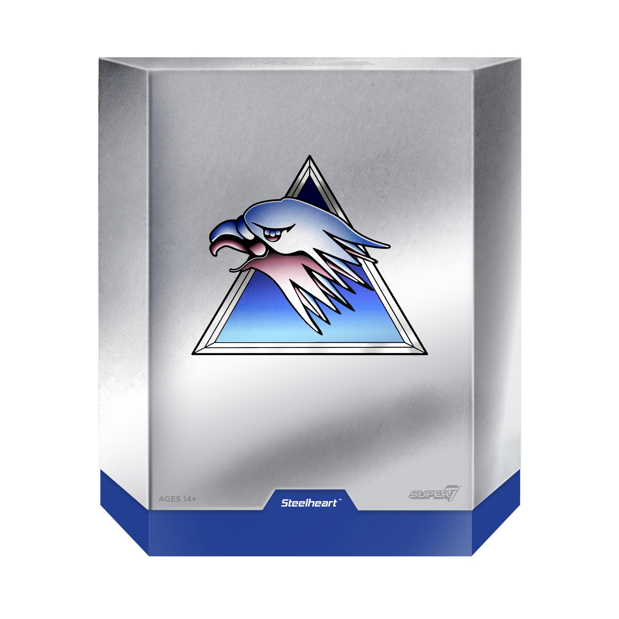 Foto 4 pulgar | Figura De Acción Super7 Ultimates! Silver Hawks Steelheart, 18 Cm - Venta Internacional.