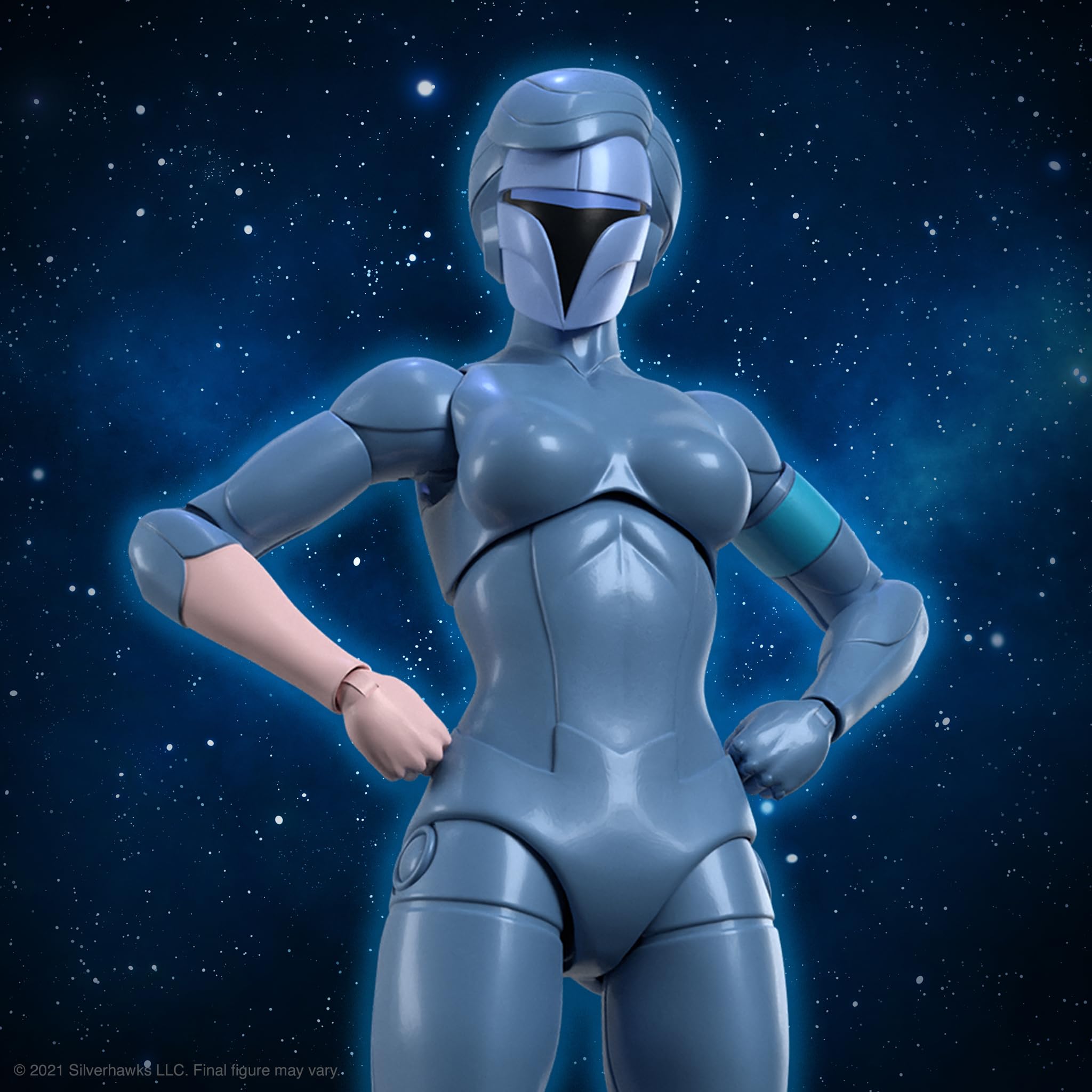 Foto 4 | Figura De Acción Super7 Ultimates! Silver Hawks Steelheart, 18 Cm - Venta Internacional.