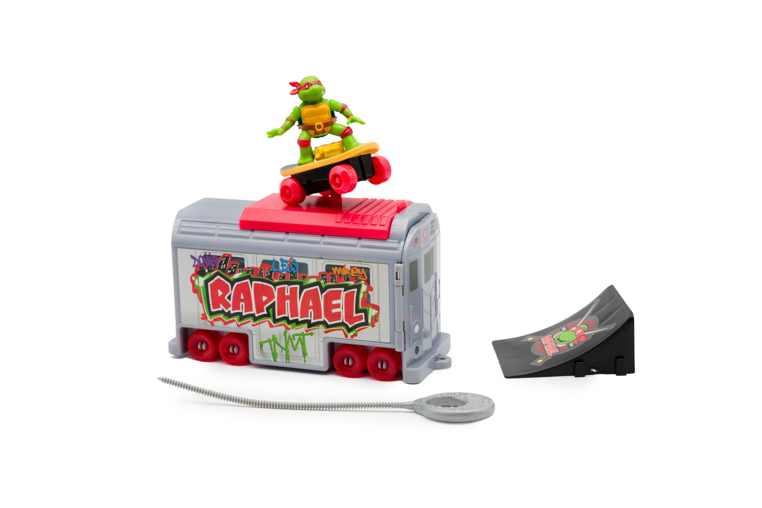 Foto 3 pulgar | Juguete Teenage Mutant Ninja Turtles Subway Launcher Raphael - Venta Internacional.