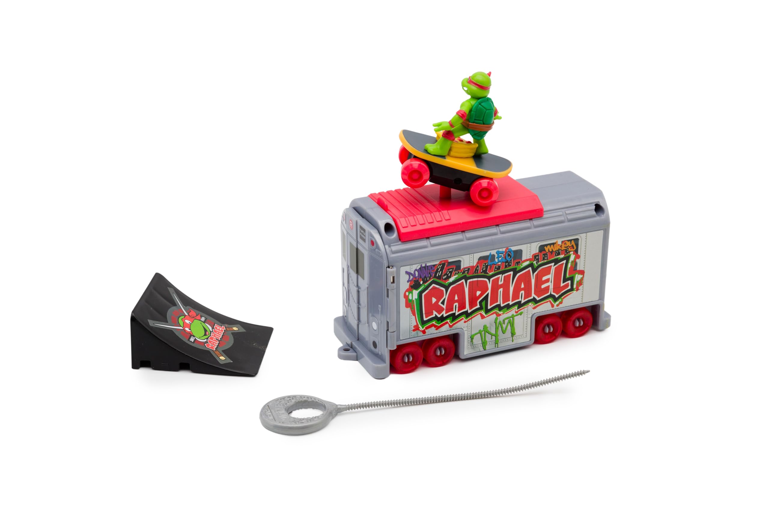 Foto 4 | Juguete Teenage Mutant Ninja Turtles Subway Launcher Raphael - Venta Internacional.