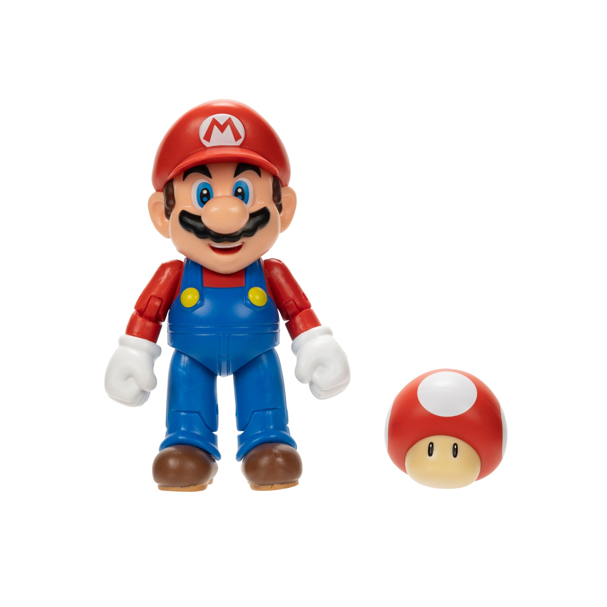 Foto 2 pulgar | Figura De Acción Nintendo Super Mario Mario De 10 Cm Con Forma De Hongo - Venta Internacional.