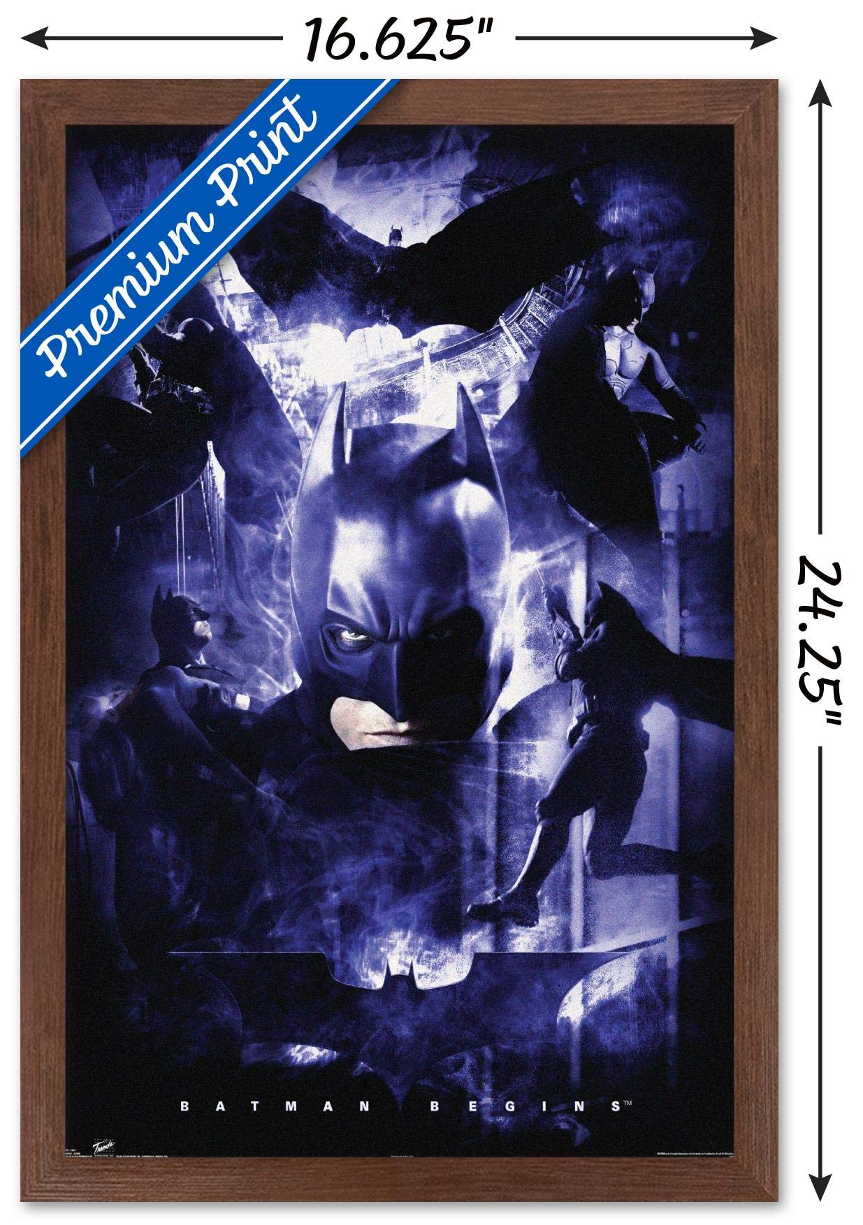 Foto 4 pulgar | Póster Trends International Dc Comics Batman Action 37 X 57 Cm - Venta Internacional.