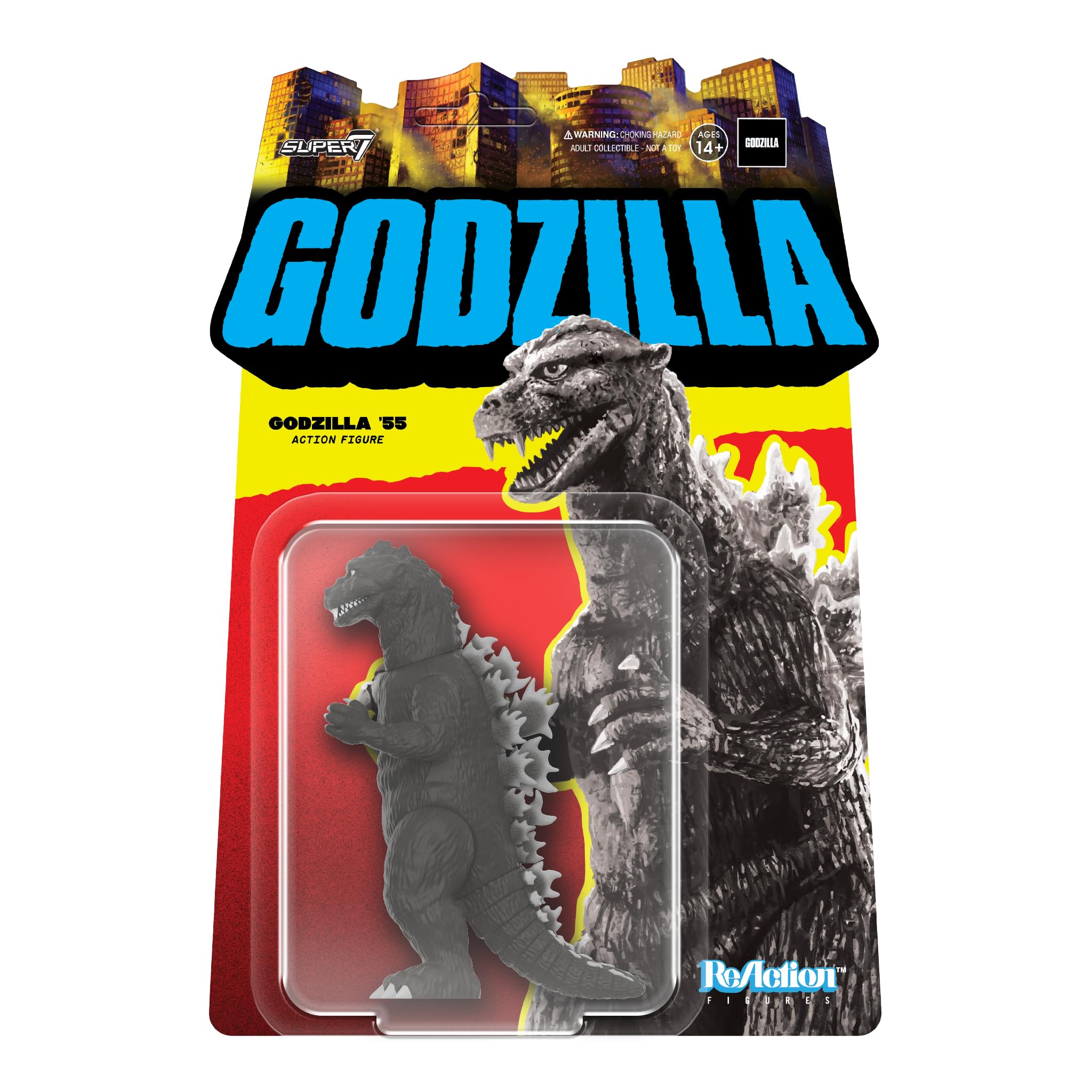 Foto 2 pulgar | Figura De Acción Super7 Toho Godzilla '55, Película Clásica De 9,5 Cm - Venta Internacional.