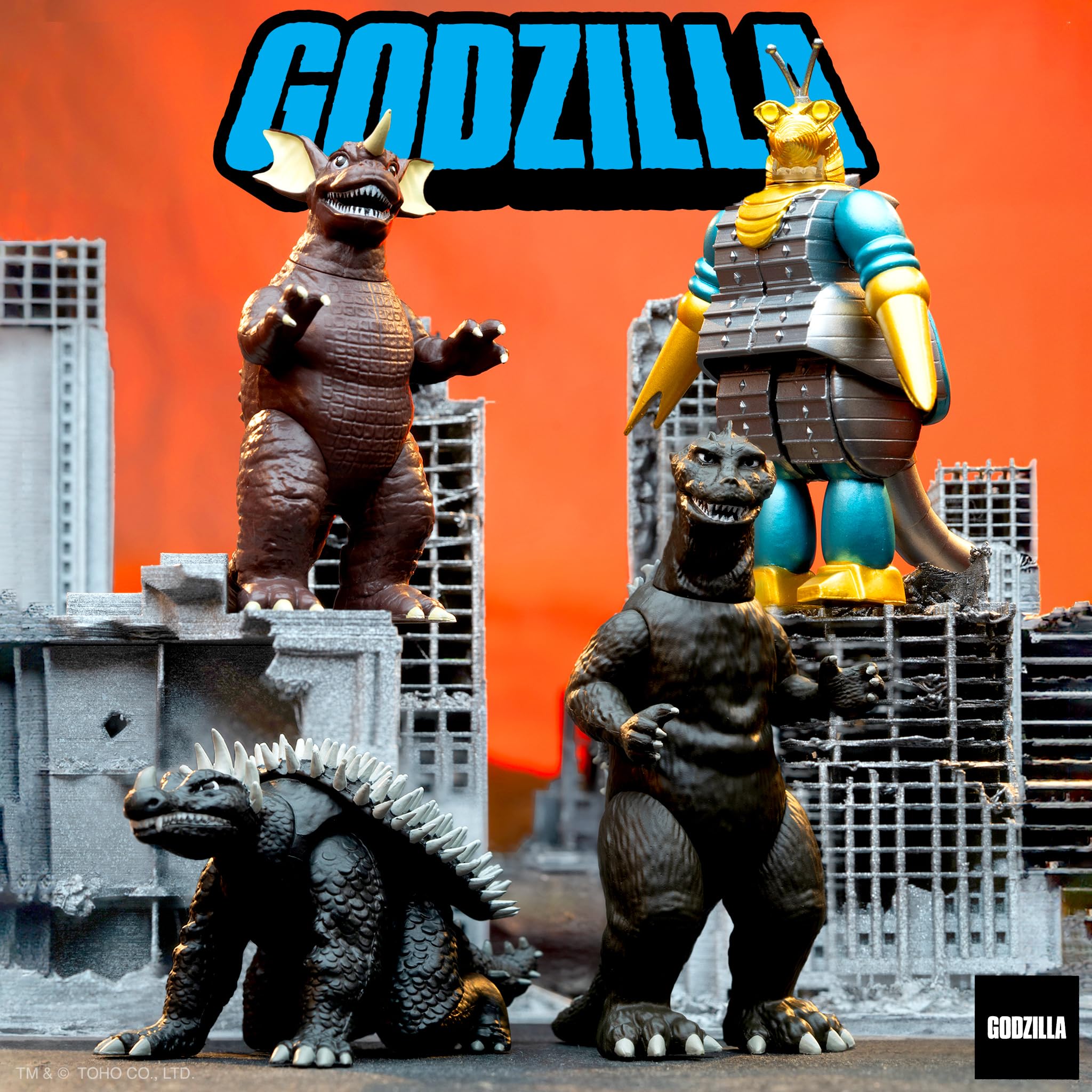 Foto 6 pulgar | Figura De Acción Super7 Toho Godzilla '55, Película Clásica De 9,5 Cm - Venta Internacional.