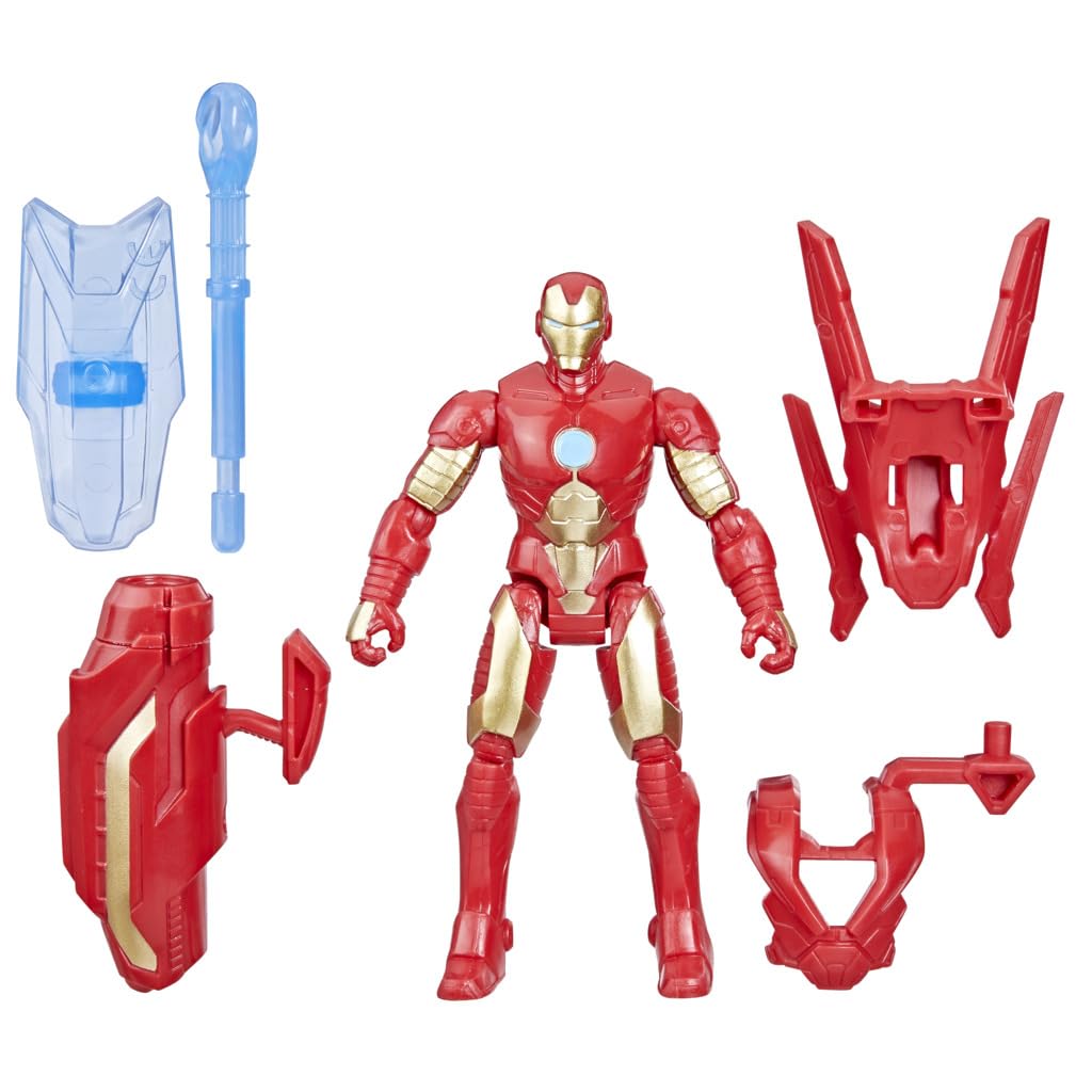 Figura De Acción Marvel Epic Hero Series Iron Man De 10 Cm Con Acc - Venta Internacional.