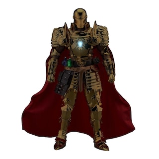Foto 4 | Figura De Acción Beast Kingdom Marvel Medieval Knight Iron Man - Venta Internacional.