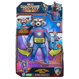 Foto 2 | Figura De Acción Marvel Studios Guardianes De La Galaxia Rocket - Venta Internacional.