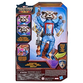 Foto 3 | Figura De Acción Marvel Studios Guardianes De La Galaxia Rocket - Venta Internacional.