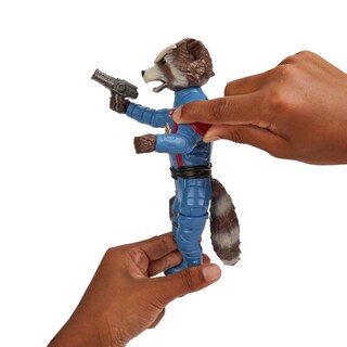 Foto 5 | Figura De Acción Marvel Studios Guardianes De La Galaxia Rocket - Venta Internacional.