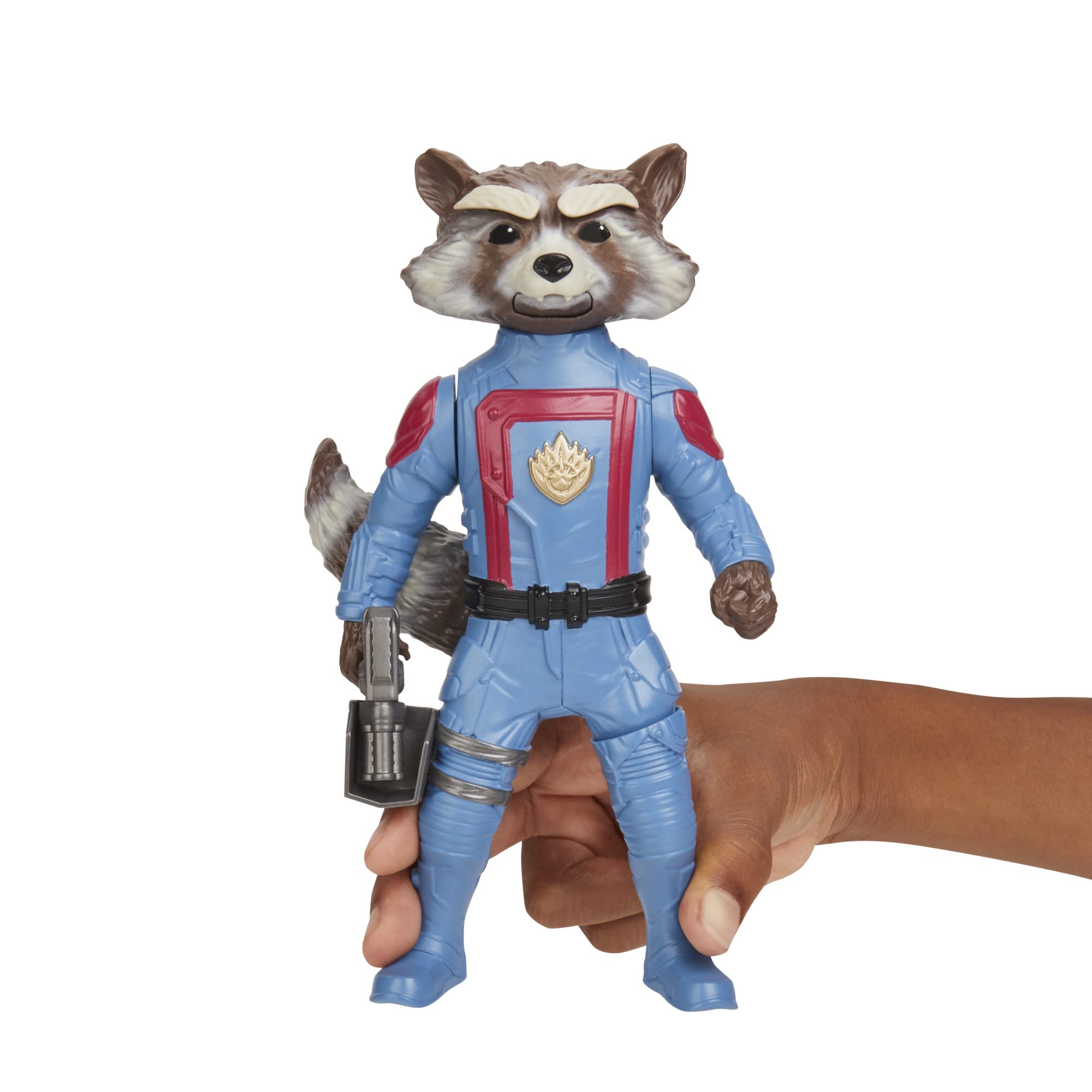 Foto 7 pulgar | Figura De Acción Marvel Studios Guardianes De La Galaxia Rocket - Venta Internacional.