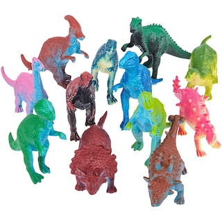 Foto 1 | Minidinosaurios De Rhode Island Novelty De 3 Cm, Paquete De 12 Unidades, Varios - Venta Internacional.