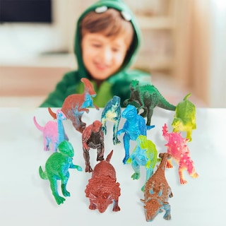 Foto 3 | Minidinosaurios De Rhode Island Novelty De 3 Cm, Paquete De 12 Unidades, Varios - Venta Internacional.