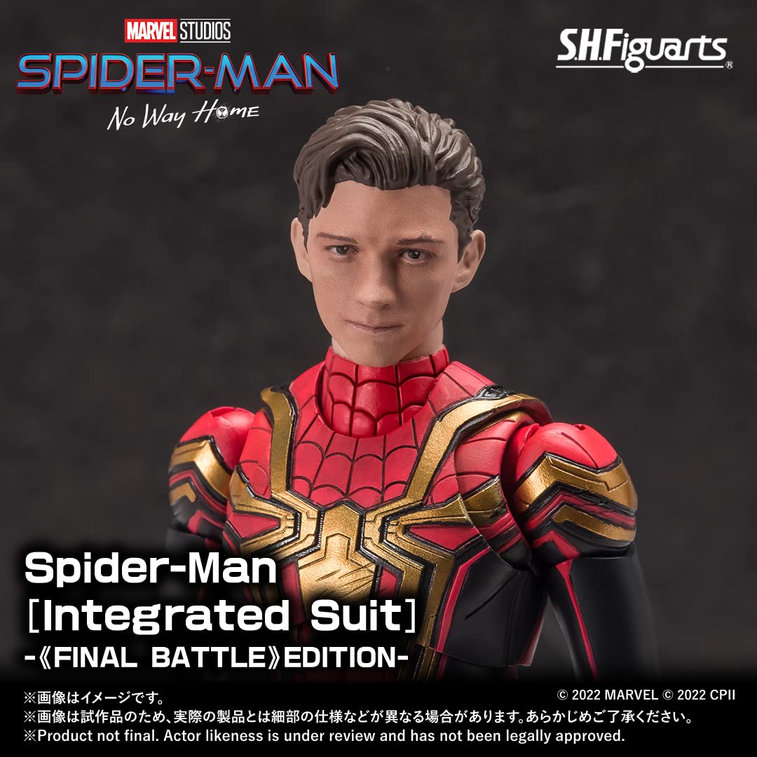 Foto 6 pulgar | Figura De Acción Tamashii Nations Spider-man No Way Home - Venta Internacional.