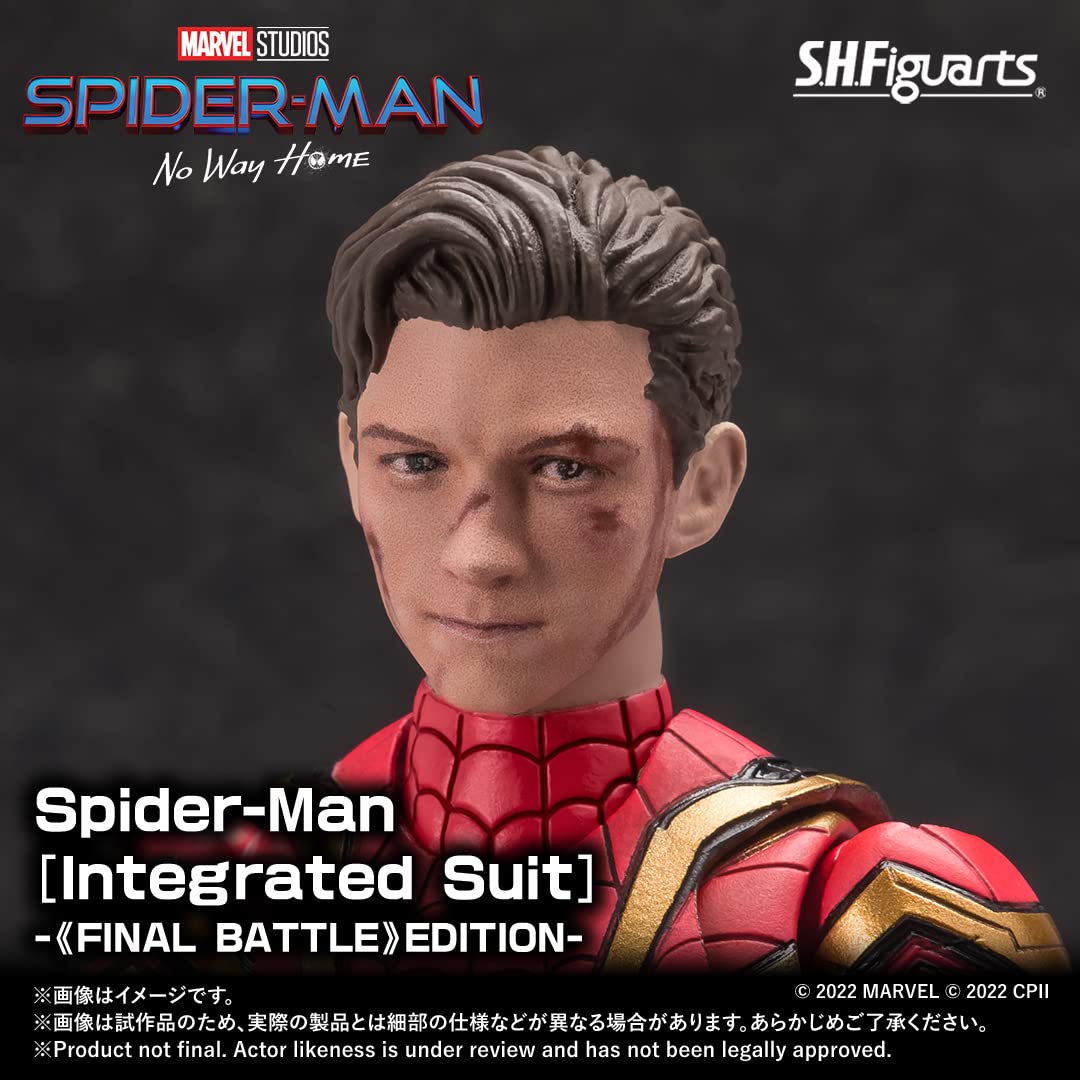 Foto 7 pulgar | Figura De Acción Tamashii Nations Spider-man No Way Home - Venta Internacional.