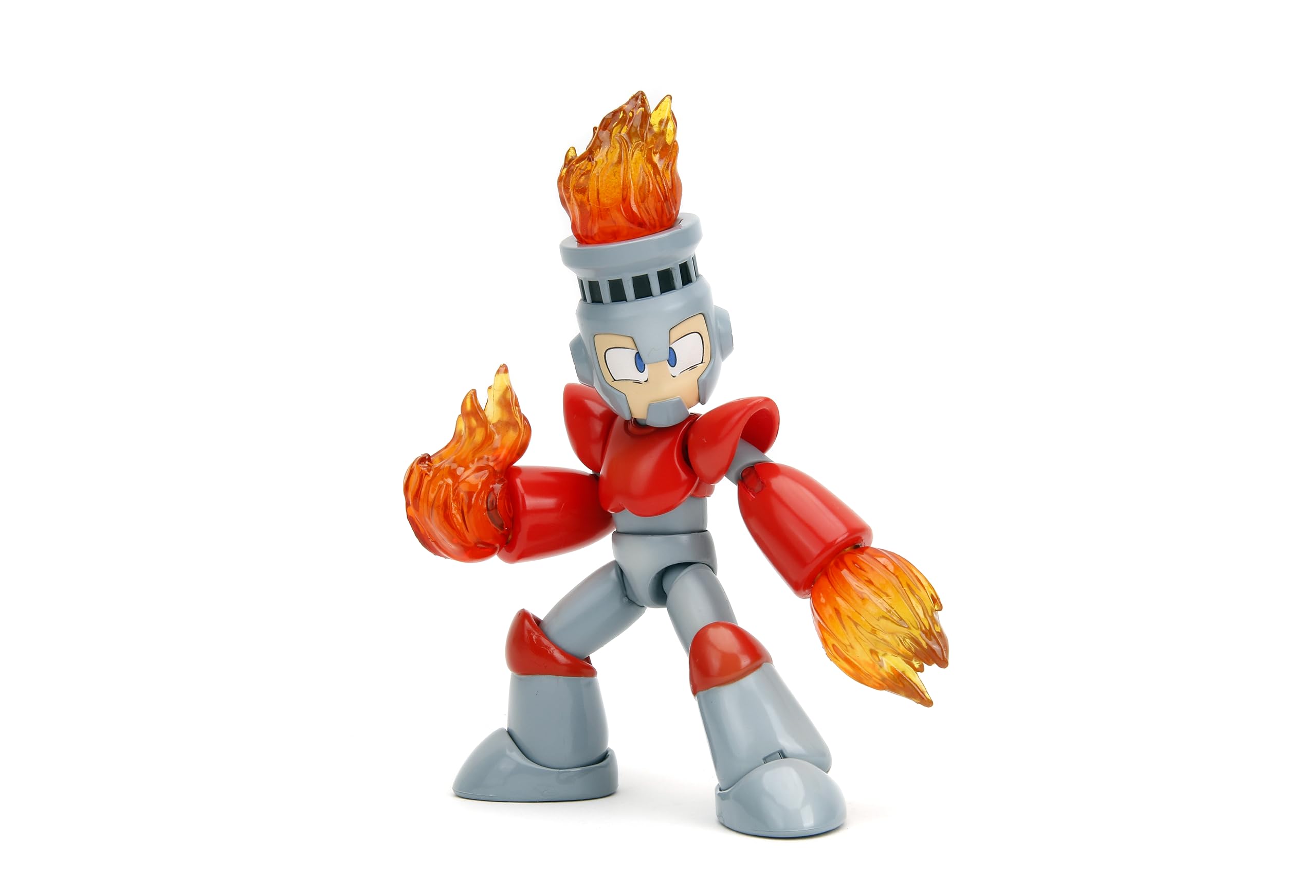 Foto 2 pulgar | Figura De Acción Jada Toys Mega Man 4 Fire Man 10 Cm - Venta Internacional.