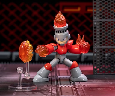Foto 2 | Figura De Acción Jada Toys Mega Man 4 Fire Man 10 Cm - Venta Internacional.