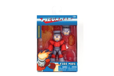 Foto 3 | Figura De Acción Jada Toys Mega Man 4 Fire Man 10 Cm - Venta Internacional.