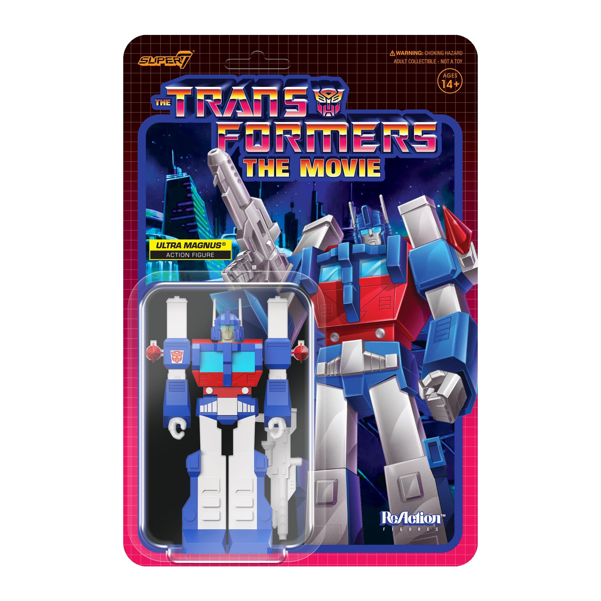 Figura De Acción Super7 Transformers Ultra Magnus De 4 Pulgadas - Venta Internacional.