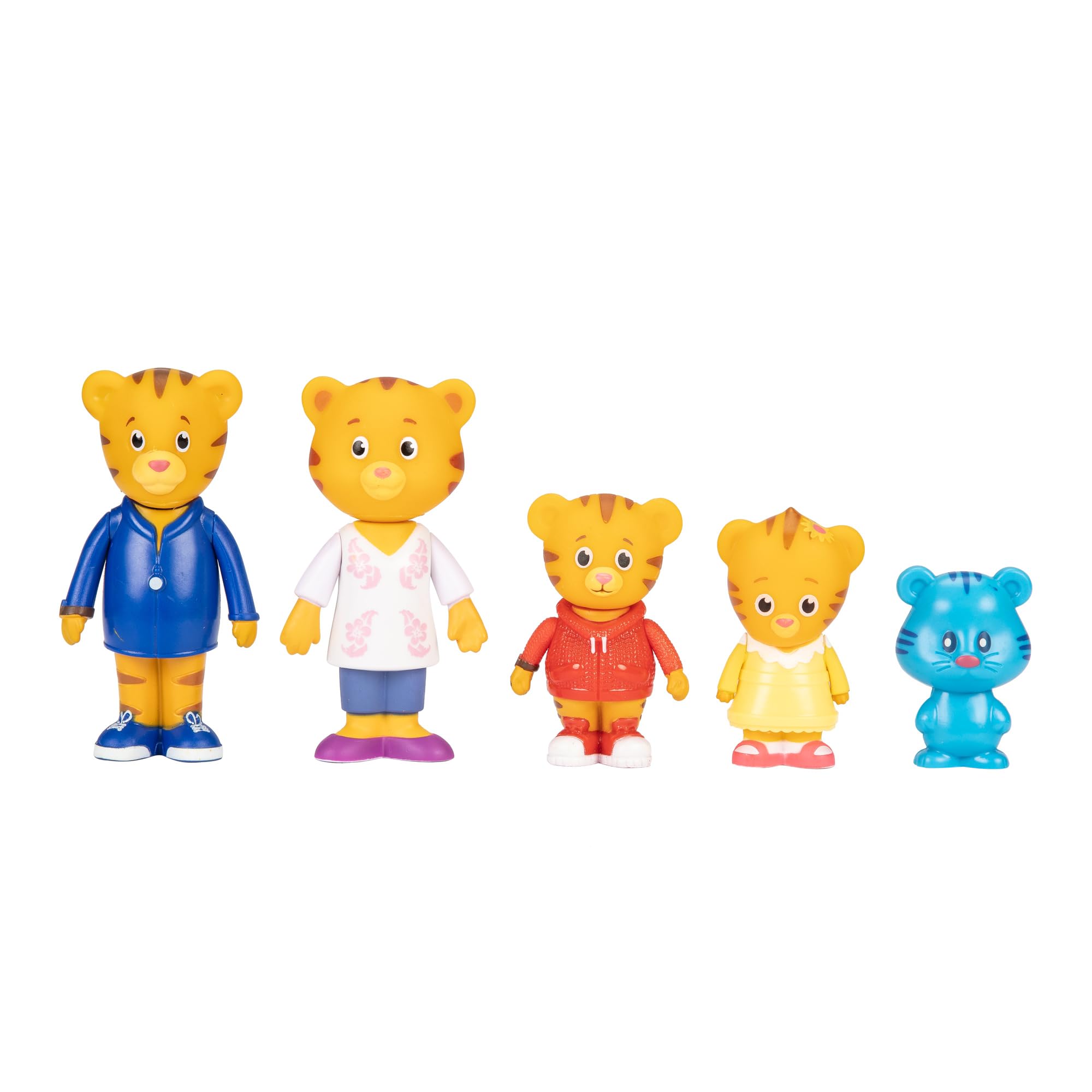 Foto 2 pulgar | Set De Figuras Daniel Tiger's Neighborhood Family, Paquete De 5 - Venta Internacional.